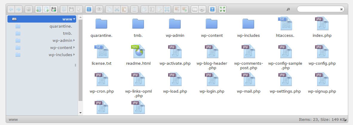 wp-file-manager-screen