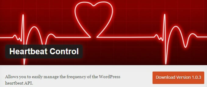 WordPress-Heartbeat-Control